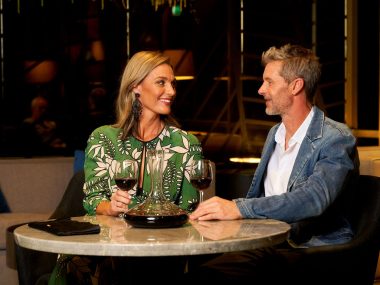 Three Course Dinner with Bottle of Wine for Two